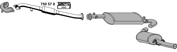 ERNST 090288 Exhaust System